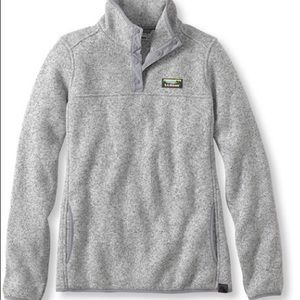 LL Bean Sweater Fleece Pullover